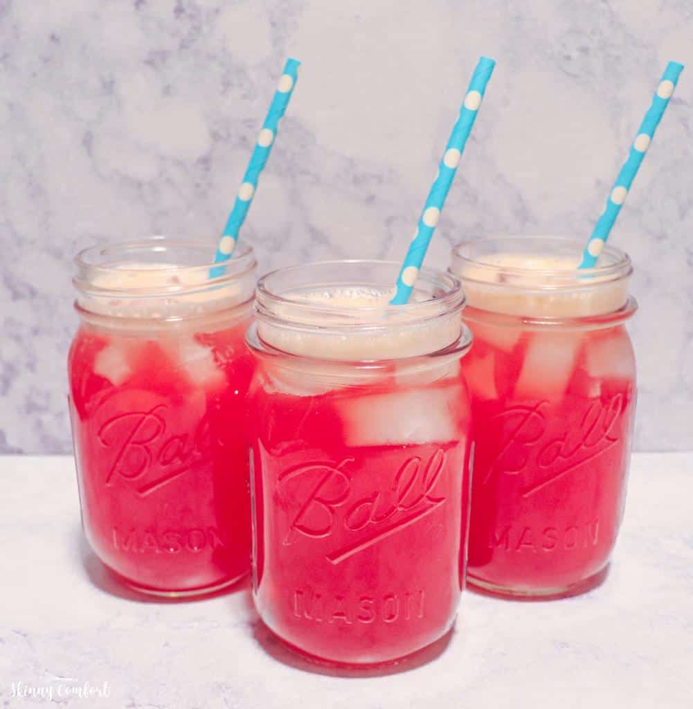 Party Juice Mason Jar l Cocktail Frosted Jar l Mason Jar with Straw and Lid