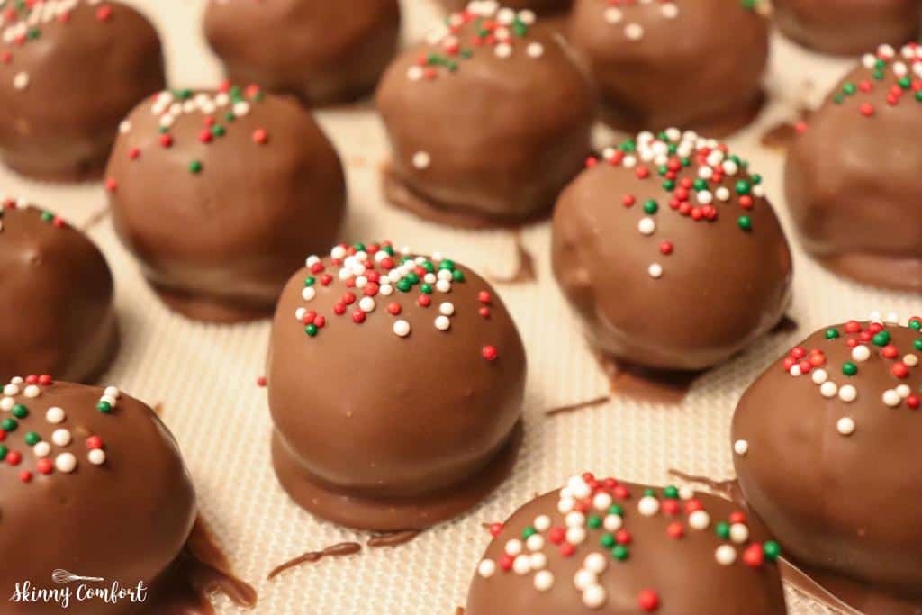 Peanut Butter balls with rice krispies