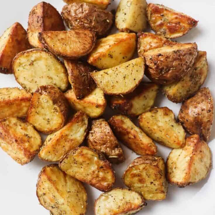 Air Fryer Roasted Potatoes - Skinny Comfort