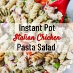 italian chicken pasta salad pinterest