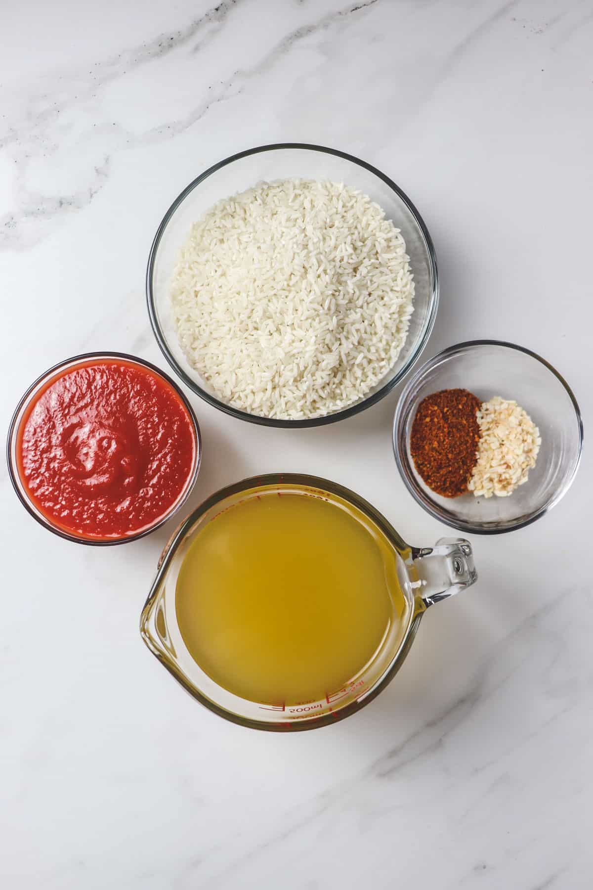 5 simple ingredients for easy mexican rice