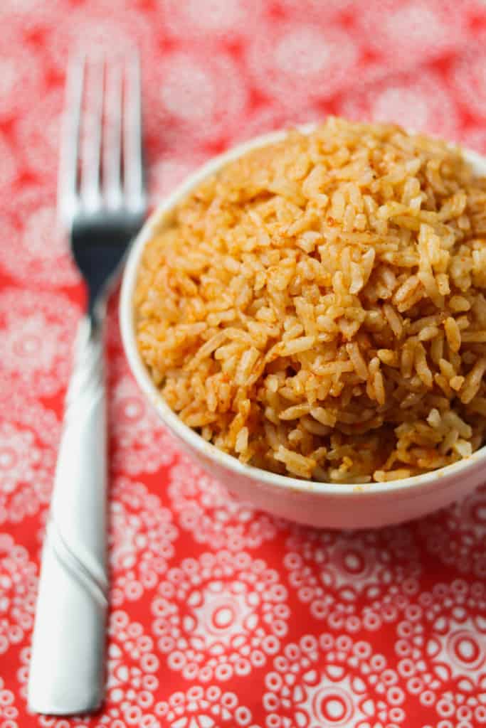 Easy Instant Pot Mexican Rice (Dump and Start!) Skinny Comfort