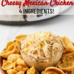 crock pot cheesy mexican chicken pinterest