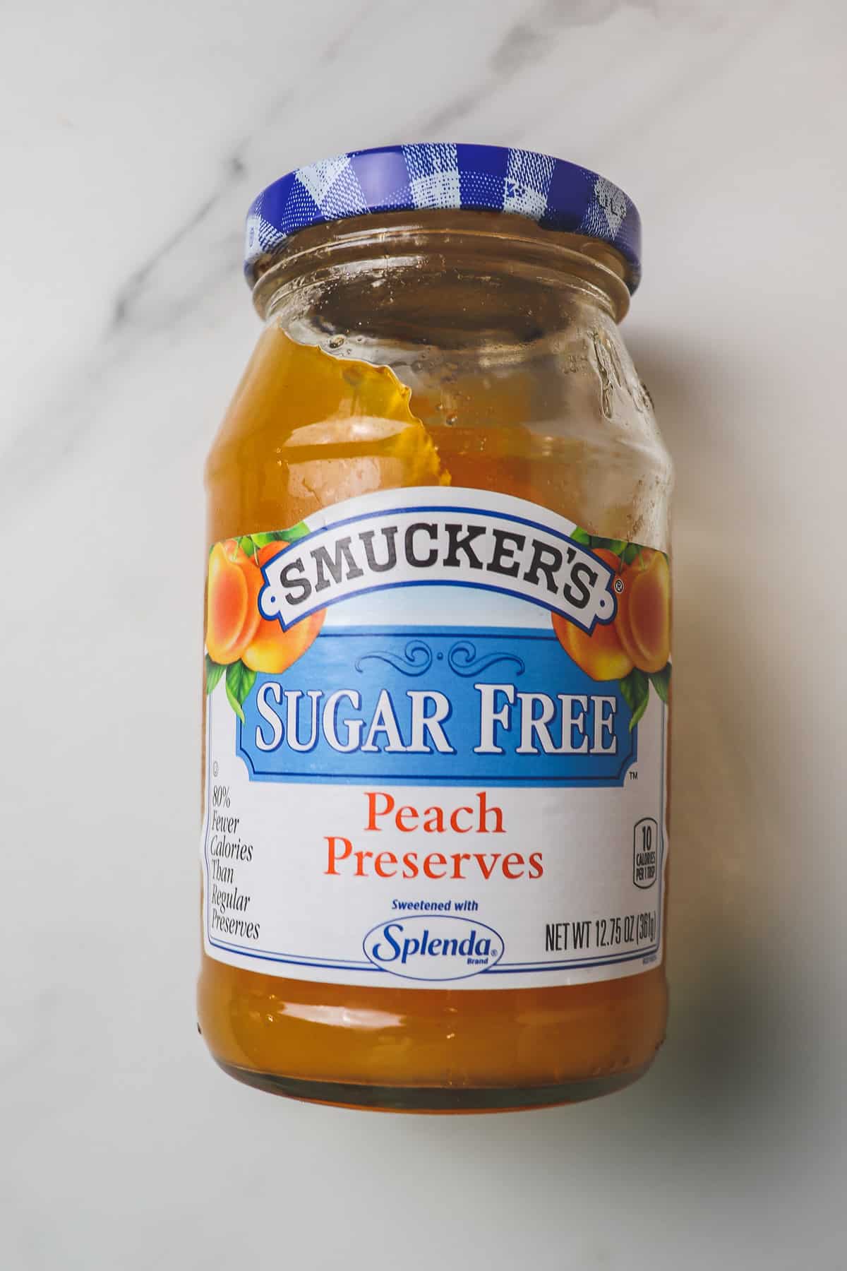 sugar free peach preserves