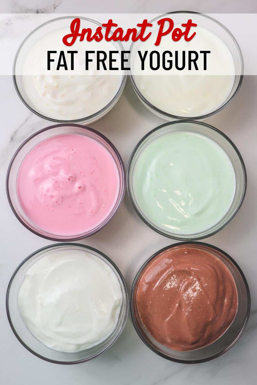 Instant Pot Cold Start Yogurt FatFree and SugarFree! Skinny Comfort