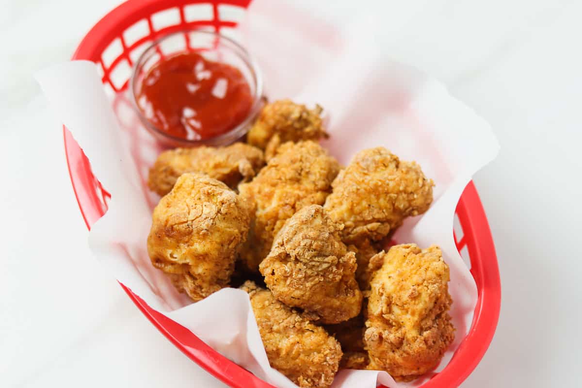 Air Fryer Chicken Nuggets (Copycat Chickfila) - Skinny Comfort