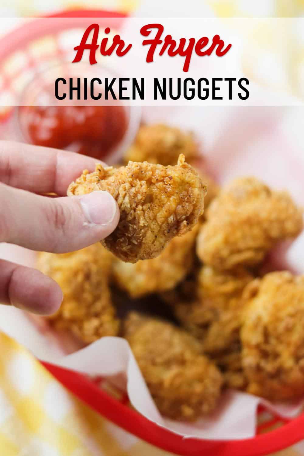 Air Fryer Chicken Nuggets (Copycat Chickfila) - Skinny Comfort