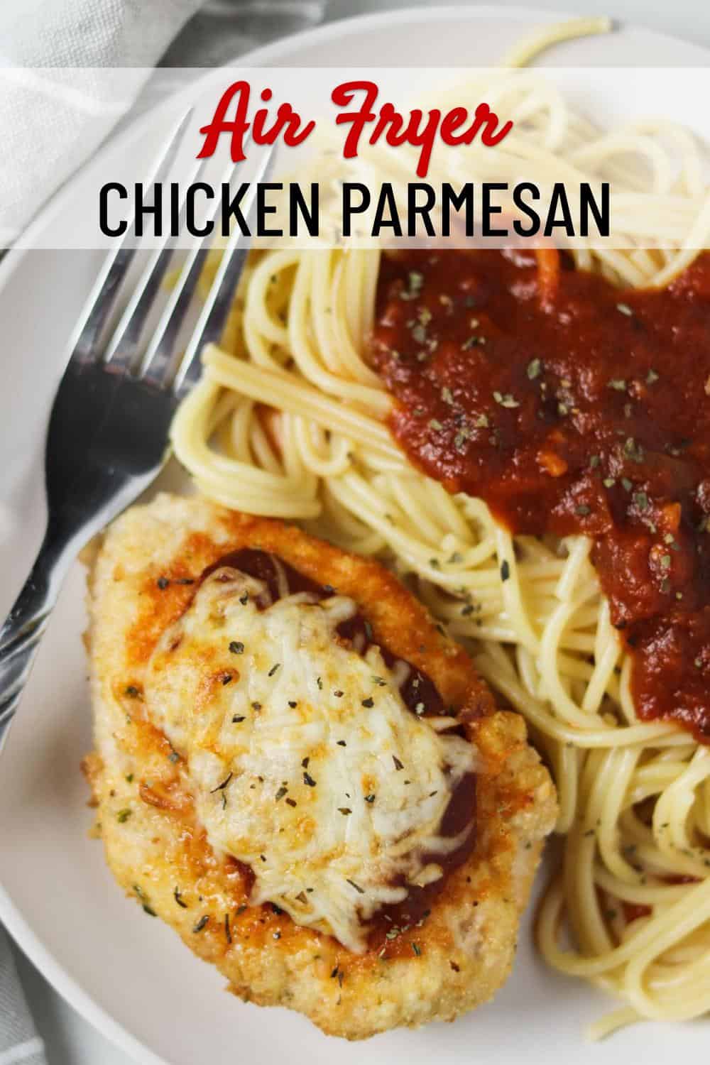 Air Fryer Chicken Parmesan from Skinny Comfort