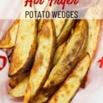 air fryer potato wedges