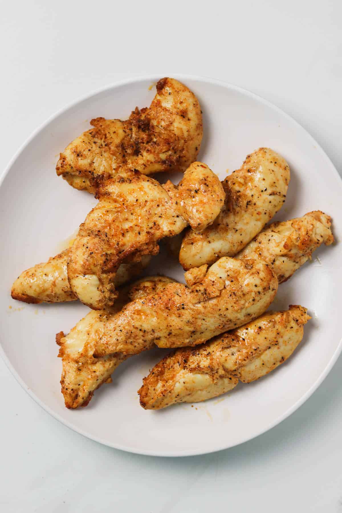 Air Fryer Naked Chicken Tenders (No Breading) - Skinny Comfort