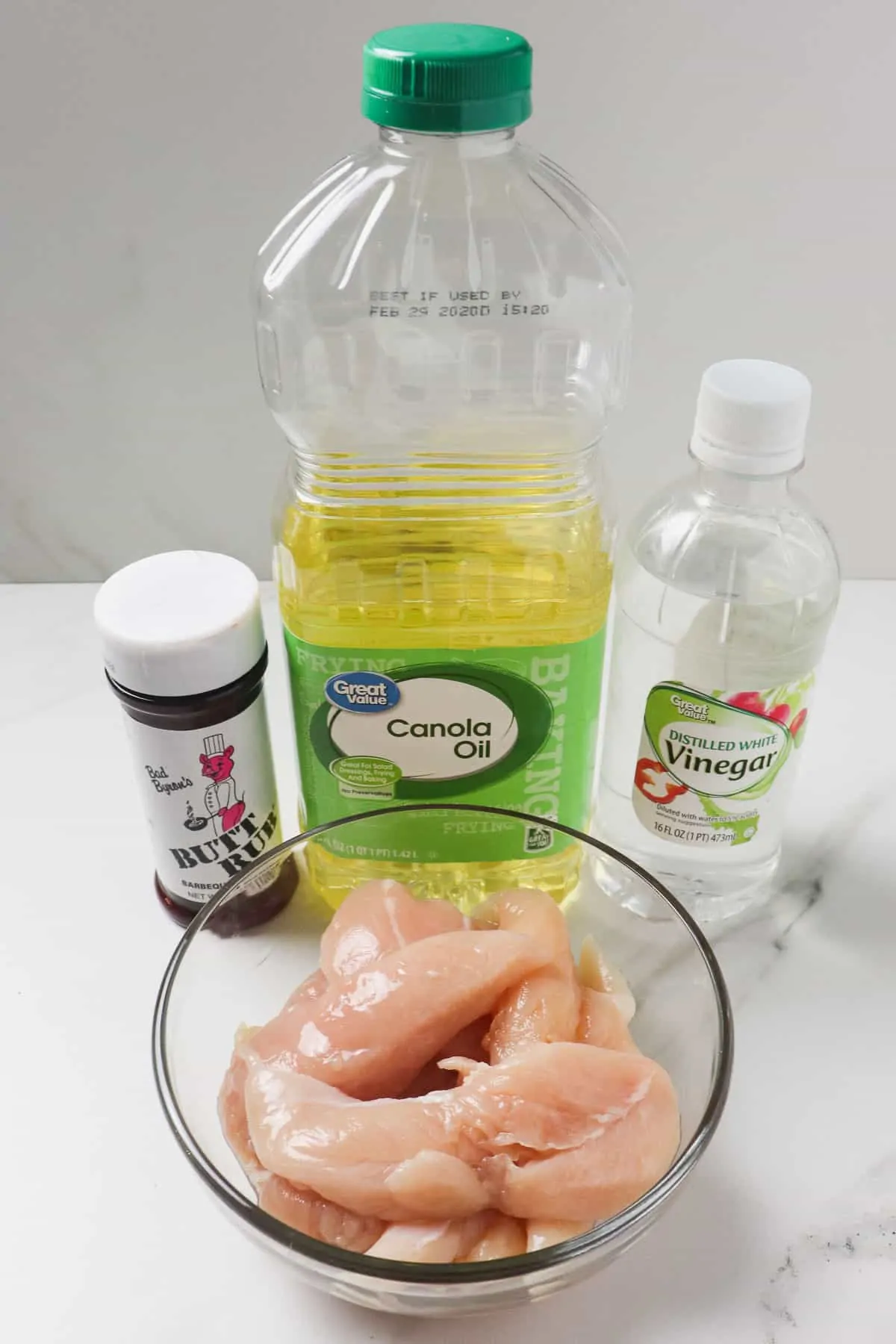 ingredients for naked air fryer chicken tenders