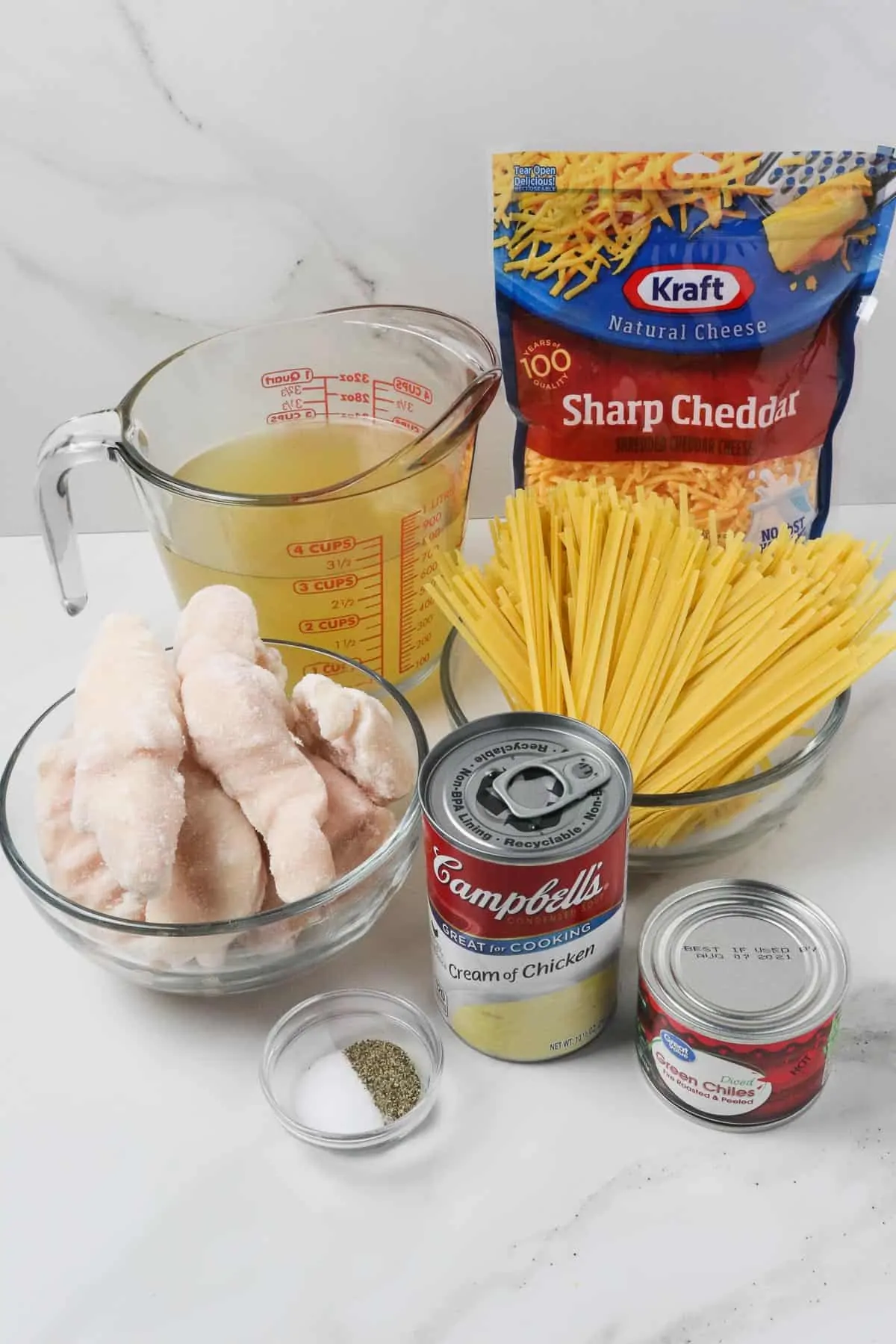 ingredients in instant pot chicken spaghetti