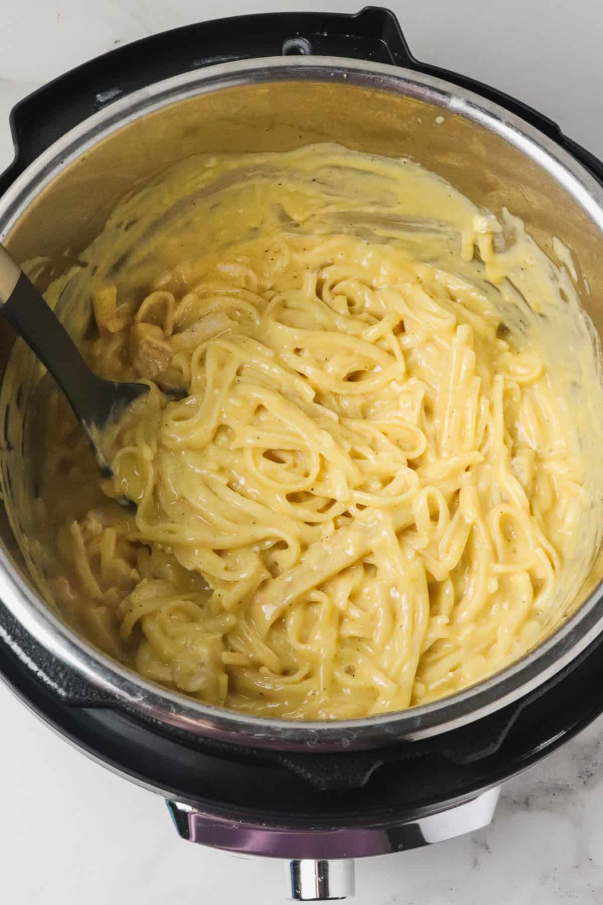 chicken spaghetti in the instant pot