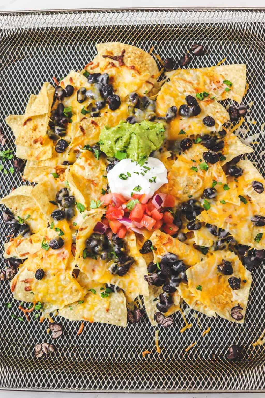 Air Fryer Nachos - Skinny Comfort