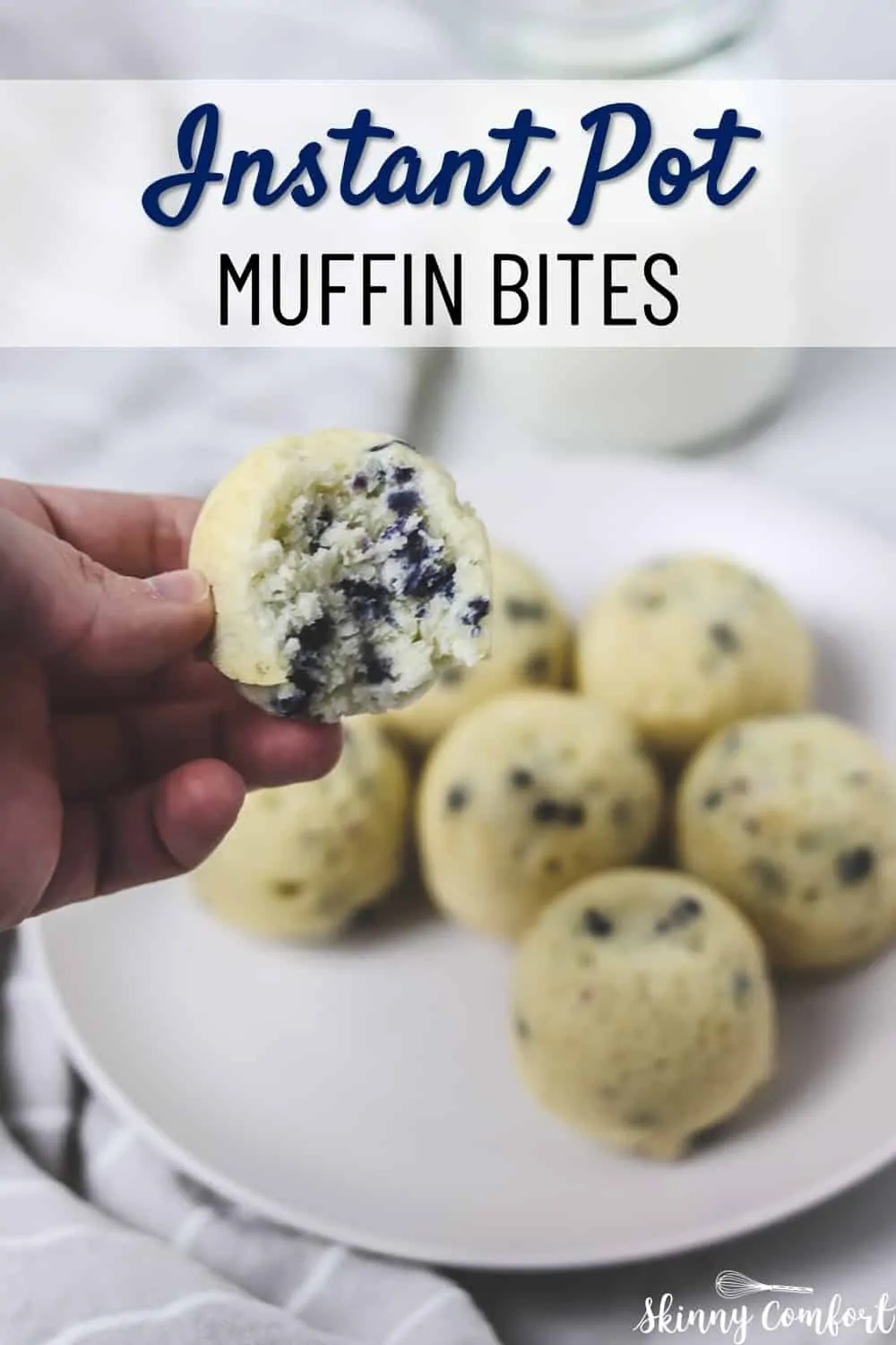 Instant Pot Muffin Bites Skinny Comfort