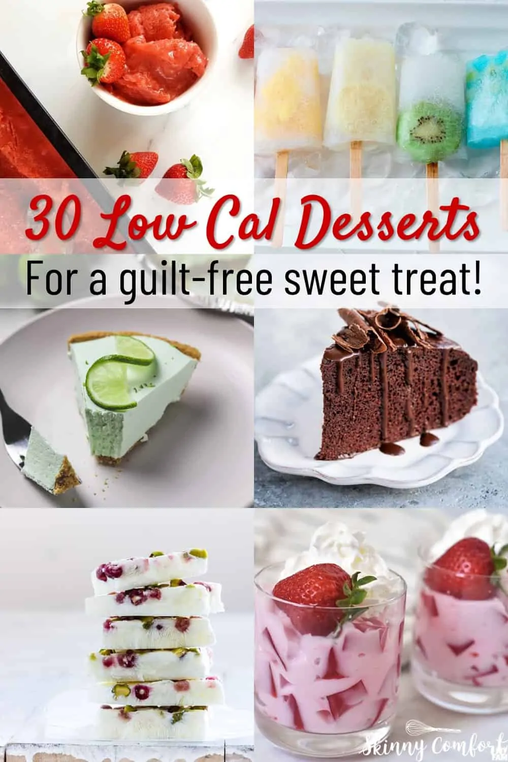 30 low calorie dessert recipes