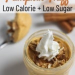 low calorie and low sugar pumpkin fluff