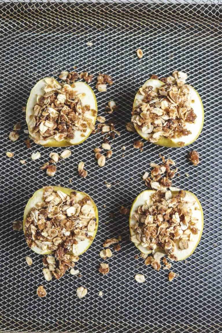 Air Fryer Baked Apples - Skinny Comfort
