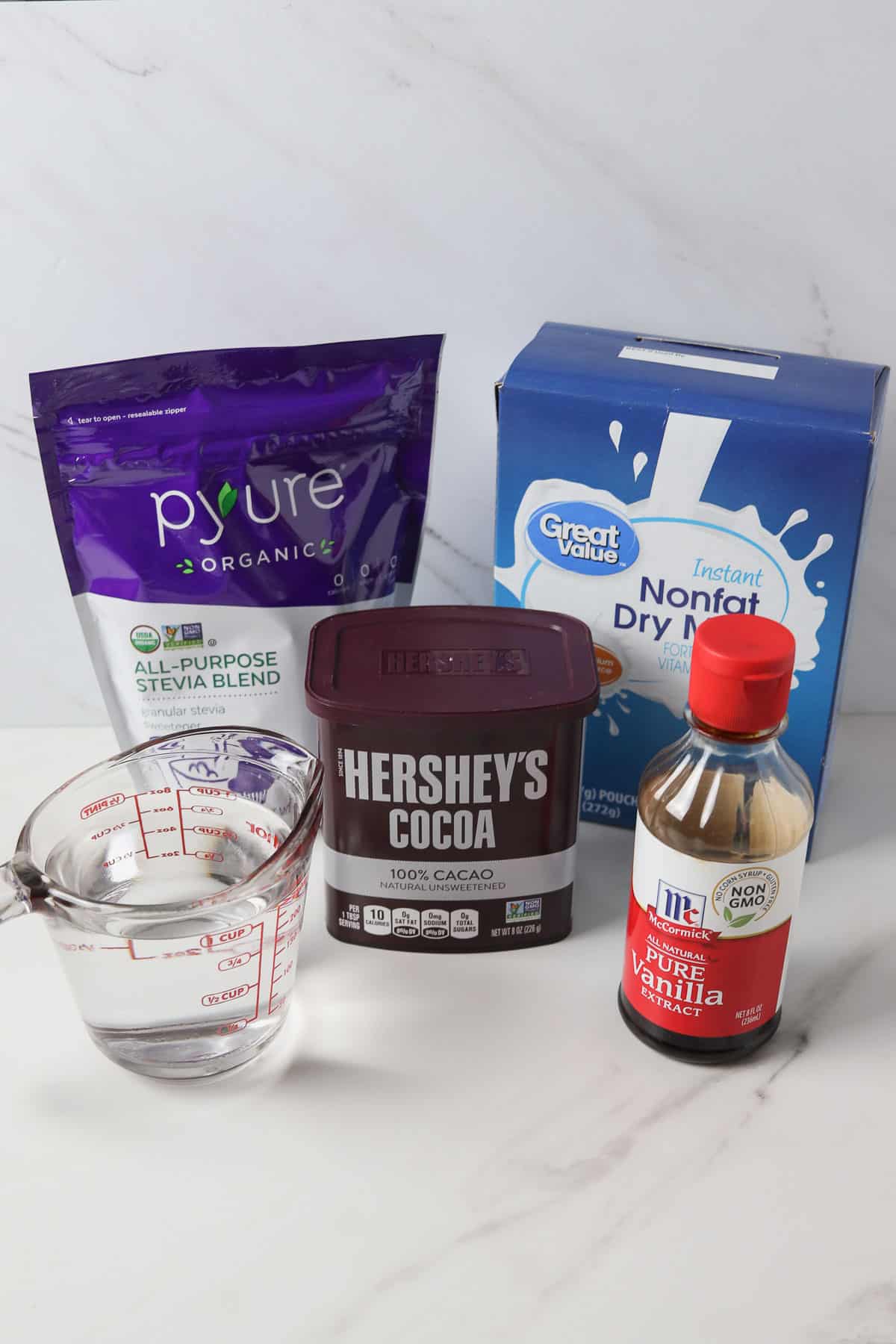 ingredients in sugar-free hot chocolate