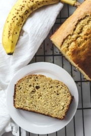 Low-Calorie Banana Bread (Low-Fat + Low-Sugar) - Skinny Comfort