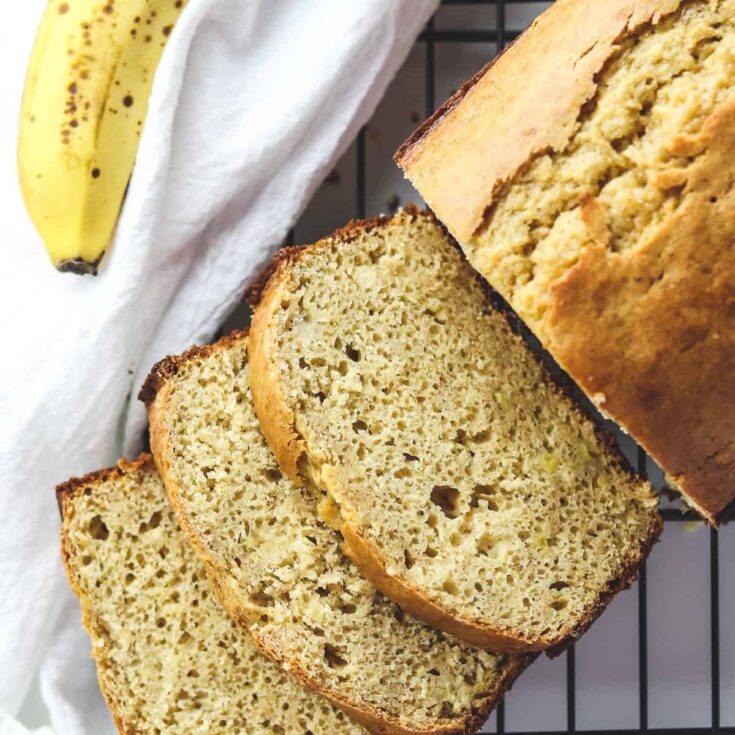 Low-Calorie Banana Bread (Low-Fat + Low-Sugar) - Skinny Comfort