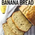 low calorie banana bread pinterest pin