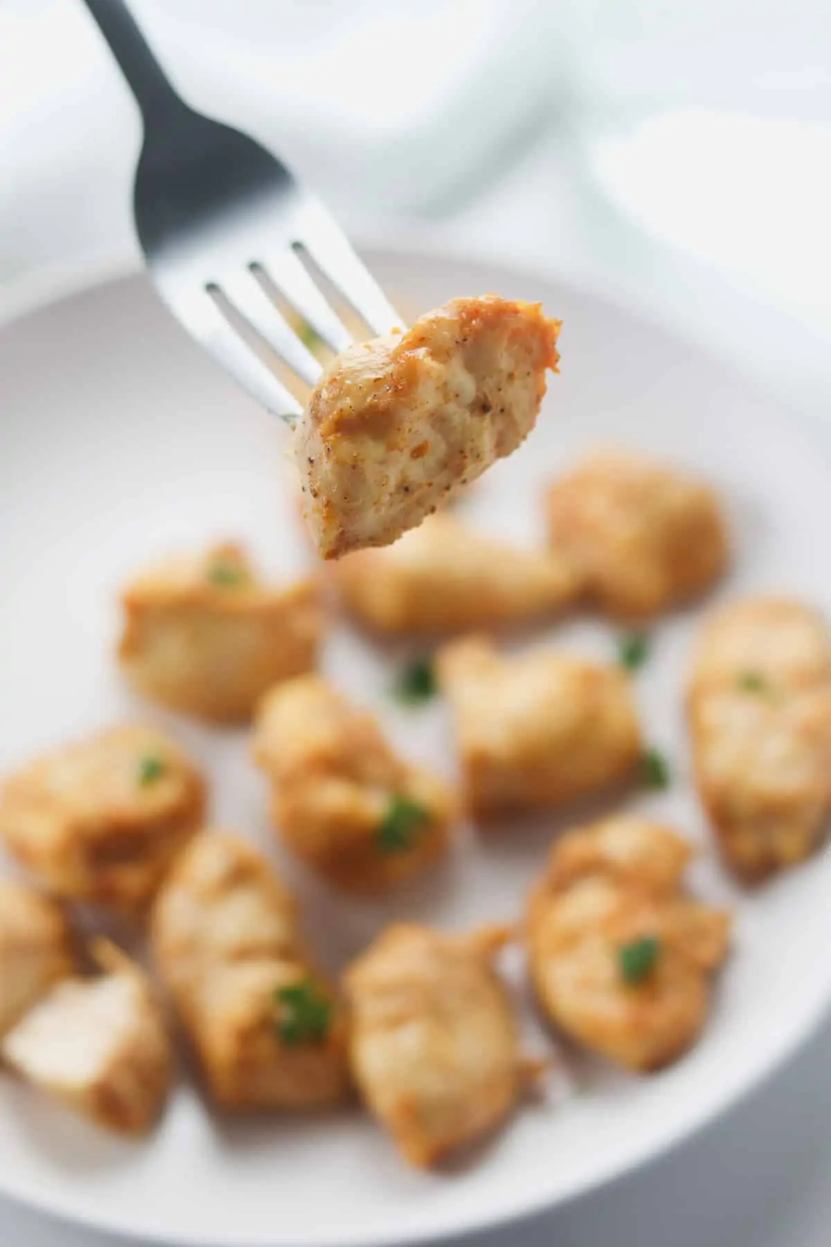 Air Fryer Chicken Bites - Fork To Spoon